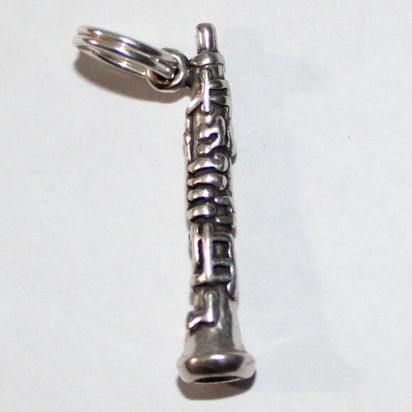 Sterling Silver Oboe Charm - Picture 1 of 4
